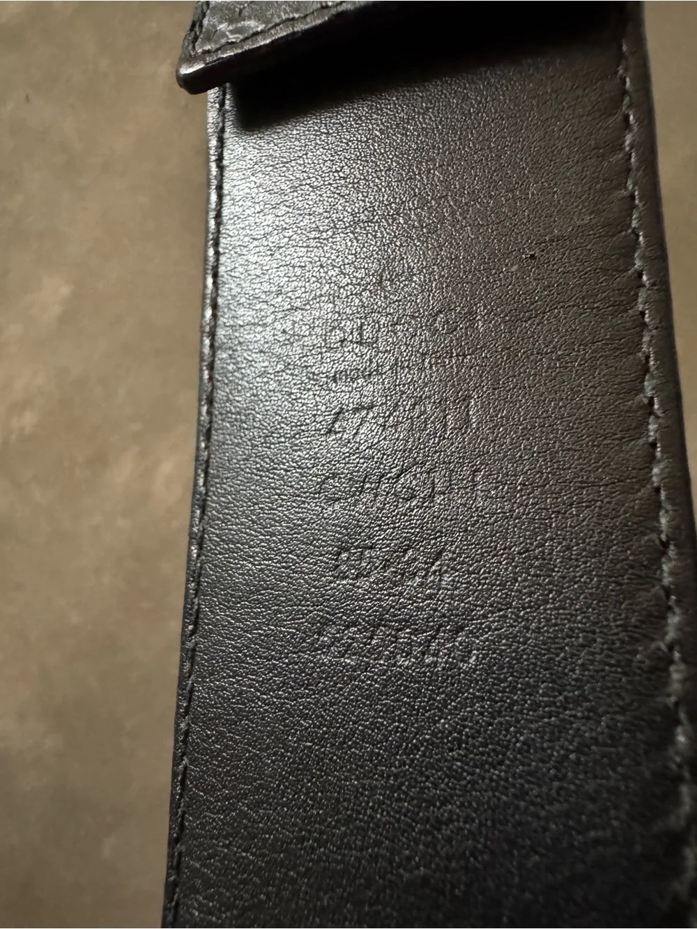 Gucci authentic signature